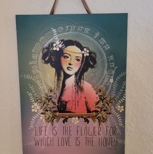 Papaya Art "HONEY LOVE" by Anahata Katkin - Hanging Art decor